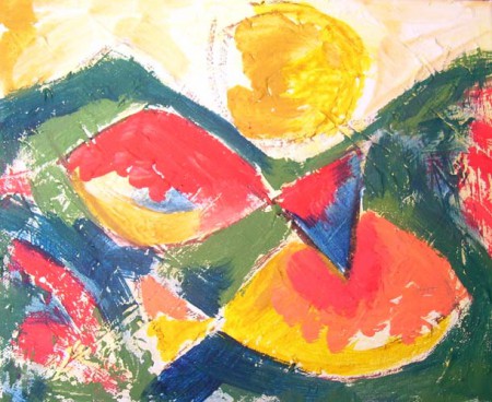 Dve ryby 30x22cm